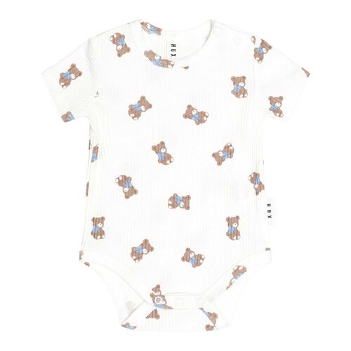 Huxbaby Tumbling Bow S/Slv Bodysuit